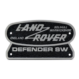 Retro Rear Badge Defender Station Wagon
