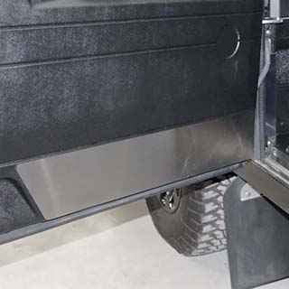 Front Stainless Door Kick Plate Defender
