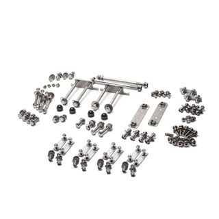 Stainless Body To Chassis Hardware Kit Defender 110 Regular