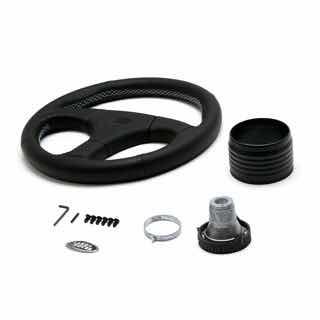 Sport Steering Wheel Kit White Stitch 36 Spline
