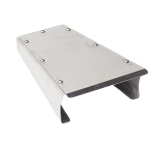 Heater Intake Cowl Stainless Steel LHD