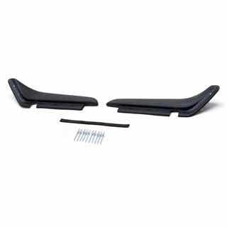 Dirt D-Fender - Matte Black - Rear Of Rear Set - Defender 110