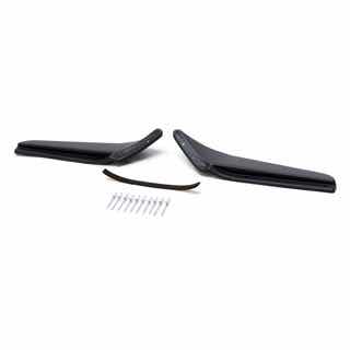 Dirt D-Fender - Matte Black - Front Of Rear Set - Defender 90/110