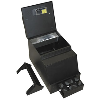 Tuffy - Stereo Console - Black - Defender 90