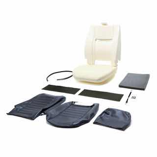 Retrim Kit - Single Front Seat - Grey Vinyl - Defender