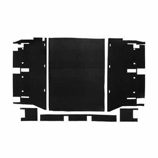 Carpet Set - Black - Loadspace Area - Defender 90 SW