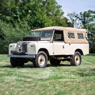 Canvas Soft Top - Full With Side Windows - Sand - Series 109 Regular