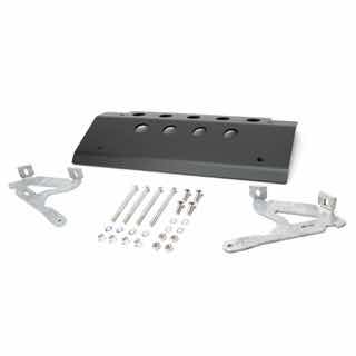 Scratched - Black Alloy Front Skid Plate Defender