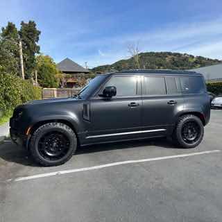 Set Of 5 - Dual Slot Wheels 20 X 9.5 Satin Black