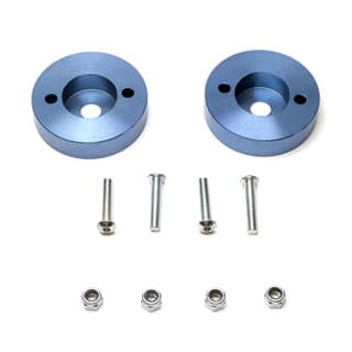 Coil Spring Spacer Blocks - Front Axle -  Aluminum - 25mm