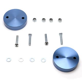 Spring Spacer Blocks - Rear Aluminum - 25mm