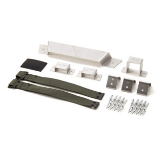 Shovel Mount Kit For Wing Top in Stainless Steel