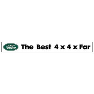 The Best 4 X 4 X Far Sticker