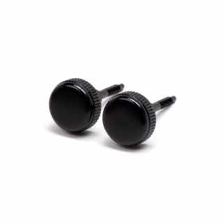 Alloy Knob Set For Defender Fuse Cover Anodized Black