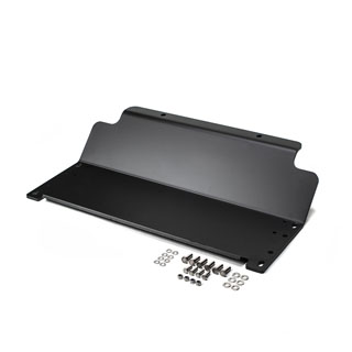 Fuel Tank Guard Black DEF 90 NAS HD Aluminum