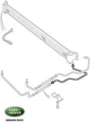 Pipe Oil Cooler-Trans P38A From Xa410482