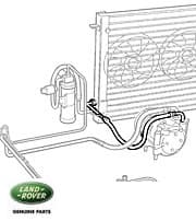 Pipe - Compressor-A/C Cond P38A To Ma306723