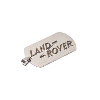Dog Tag Large Land Rover Logo