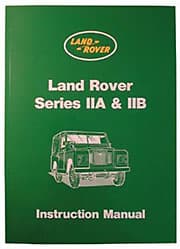 Owners Manual Series IIA