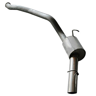 Stainless Tailpipe Assy P38A