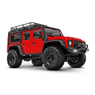 RC Crawler Red Defender 110 Scale: 1/18