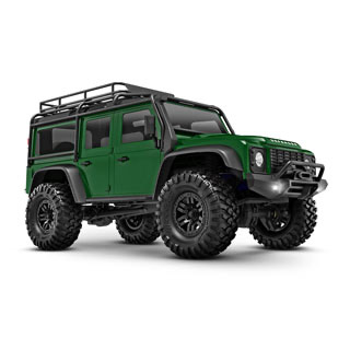 RC Crawler Green Defender 110 Scale: 1/18