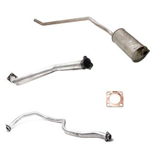 EXHAUST KIT - 109" STATION WAGON - SERIES III - LATE  