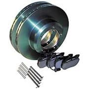 Brake Pad and Rotor Kit - Rear - Genuine Land Rover Parts - Range Rover P38A