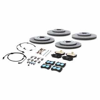 Brake Pad and Rotor Kit - Front and Rear - 19" - Defender L663 2021 From Vin M2051242