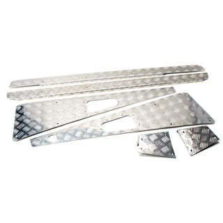 VEHICLE PROTECTION KIT - DEFENDER 90 W/LH AERIAL - GLOSS SILVER 