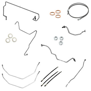 BRAKE PIPE KIT - SINGLE SYSTEM - SERIES II-IIA - 109