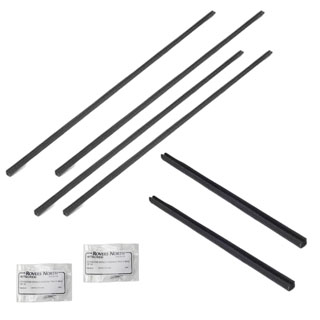 WINDOW TRACK KIT - REAR - ROOFSIDE - SERIES