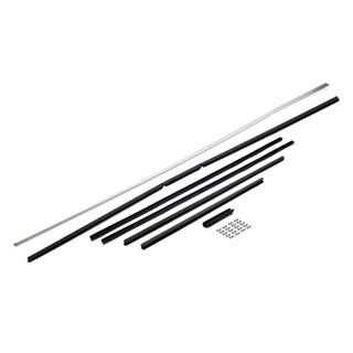 Window Channel Kit - Middle Door - 5mm - Defender