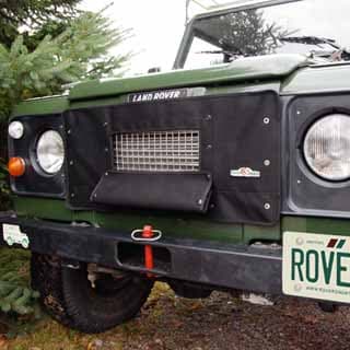 Land Rover Defender Radiator Muffs | Rovers North - Land Rover Parts ...