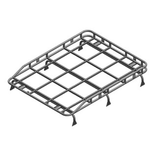 Explorer Rack D90 SW Gutter Mt Long Rail