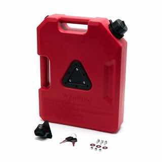 Roto Mold 2 Gallon (7.5 Liter) With Lock Mount - Red Plastic