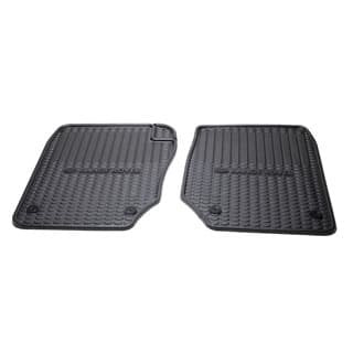Rubber Mat Set  Front Pair  P38A Range Rover