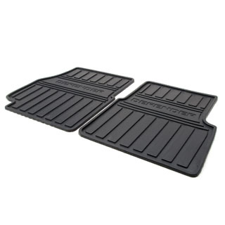 Rubber Floor Mat Set - Front - Defender
