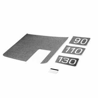 Decal - Hood Blackout  - L663 Defender - Matte Black