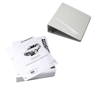 Reproduction Workshop Manual Insert 1990-1994 Range Rover