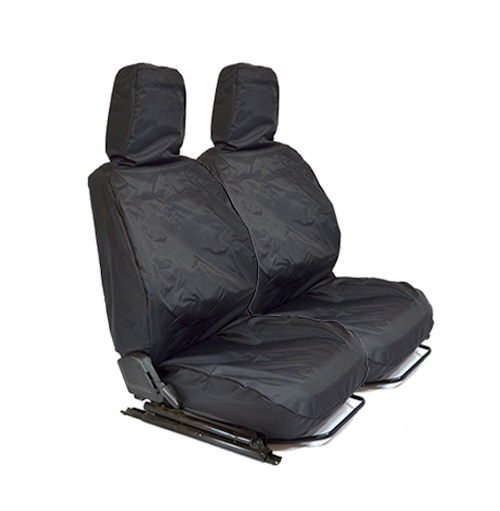 New Defender Seat Covers - Front Pair with Leather Trim