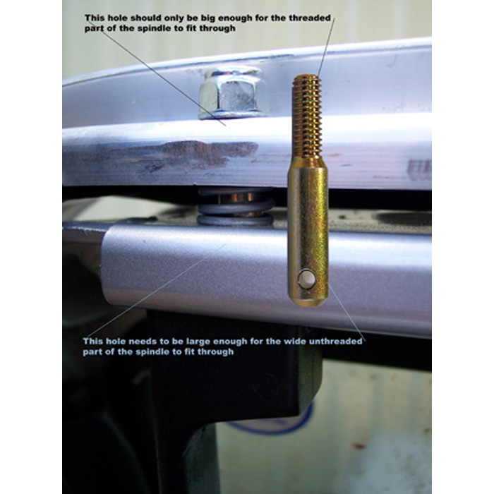 Header Rail Complete Kit Black Powder Coated For Early Defender EXT221 ...