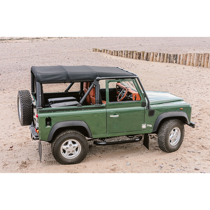 RANGE ROVER CLASSIC SILL END CAP AND FLOOR SUPPORT.