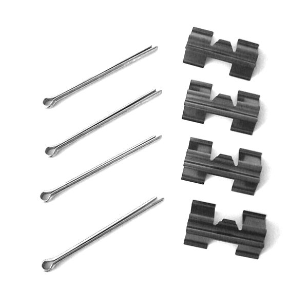 Fitting Kit For Front Brake Pads NonVented Defender, Range Rover