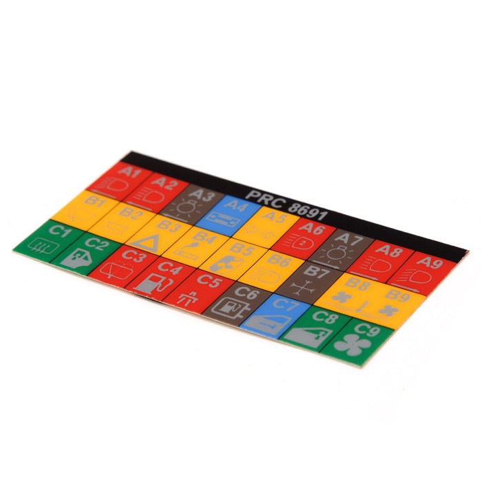 Label Fuse Box PRC8691 RNQ517 Rovers North Land Rover Parts and