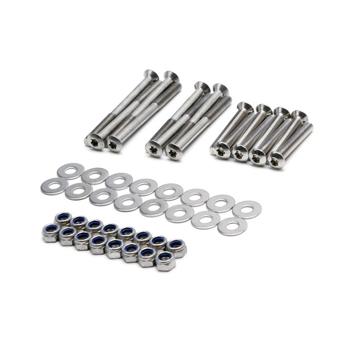 Bolt Kit For Middle Door Hinges Ser.Iii & Defender. Stainless Steel