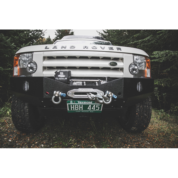 Front Winch Bumper with Skid Plate for LR3 Rovers North Land Rover