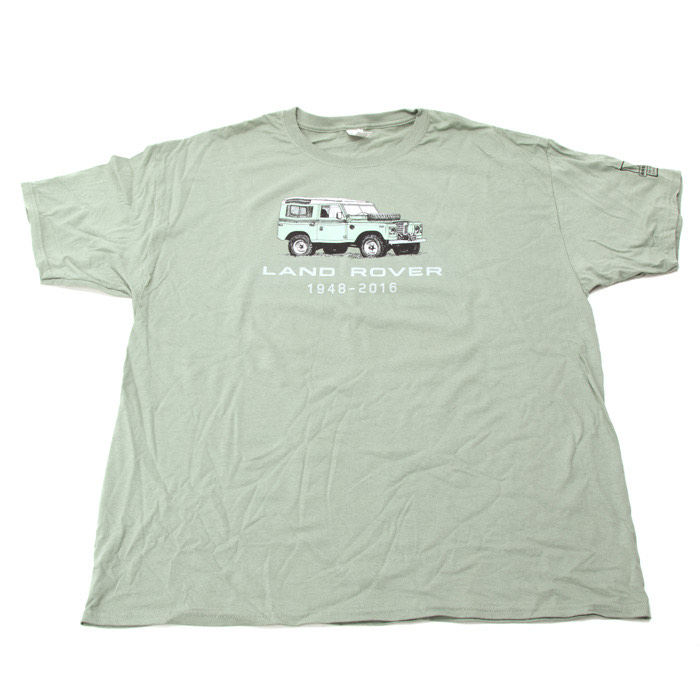 T-Shirt Series III - Green - Small TS101S | Rovers North - Land Rover ...