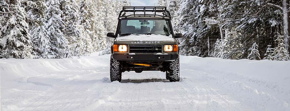 Land Rover Series Snow