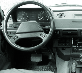 Range Rover Classic Interior Body Shift Boot, Pedal Pad